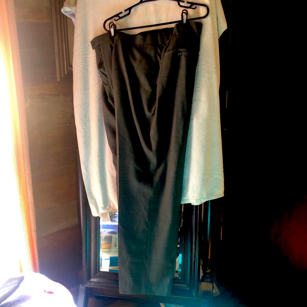 Croft and Barrow Gray dress pants